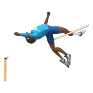 HIGH JUMP sticker