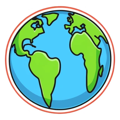 global news agency sticker