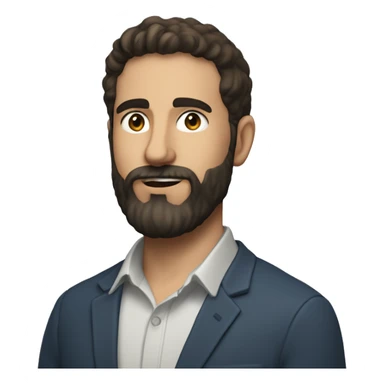 Aza Raskin, Co-Founder of Center for Humane Technology, white male with dark brown short hair, short scruff and beard sticker
