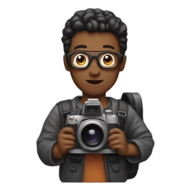 filmmaker with camera sticker