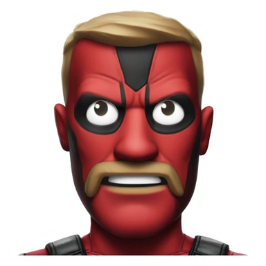 conor mcgregor costume Deadpool sticker