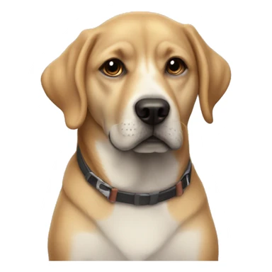 Dog with sign saying “can I please have 9.88 sticker