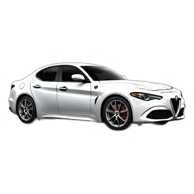 alfa romeo giulia sticker