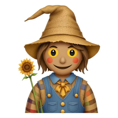 scarecrow diffrrent style sticker