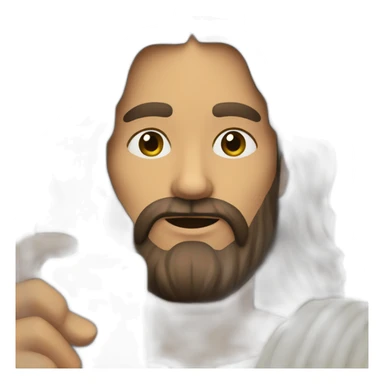Jesus Taking Selfie sticker