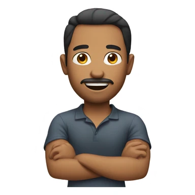 man with ring sticker