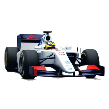 formula one car williams sticker