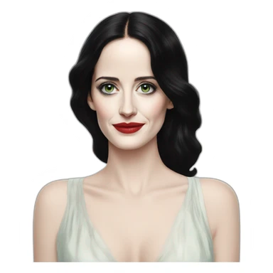 Eva green sticker