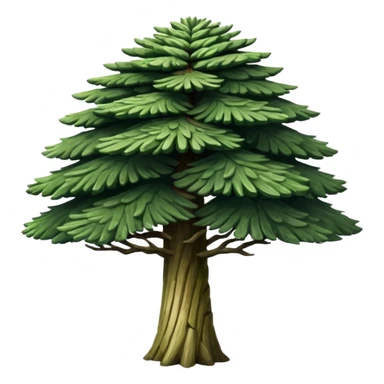 Patagonian araucaria tree sticker
