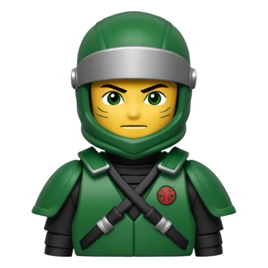 Lloyd garmadon's resistance NINJA suit from ninjago season 8 sons of garmadon sticker