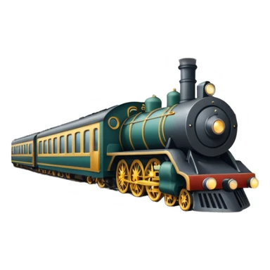 train station with a train arriving sticker