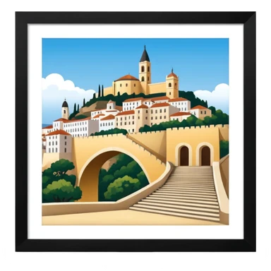 escadas monumentais em coimbra sticker