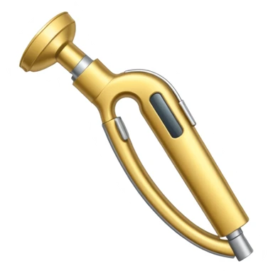 Mac or Miller laryngoscope golden  sticker