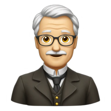 le prof d'allemand vieux sticker