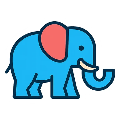Elephant sticker