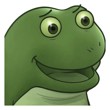 very happy face sticker