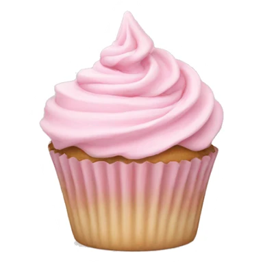 pastel pink Christmas cupcakes  sticker