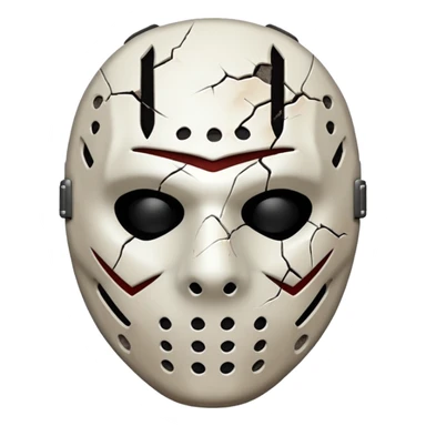 jason mask sticker