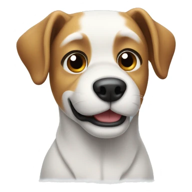 Dog freezing sticker