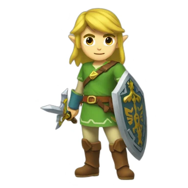 Link Zelda sticker