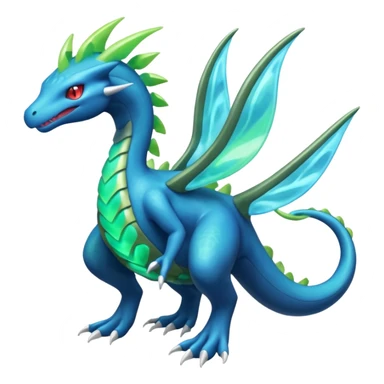 Salamence-Cresselia-Zygarde-Electrike-Manectric-Fakémon-fusion, full body sticker