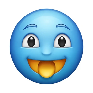 Emoji centang biru sticker