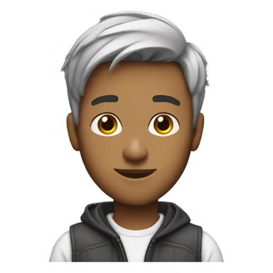 Create an 17-year-old apprentice looking like some famouse sticker