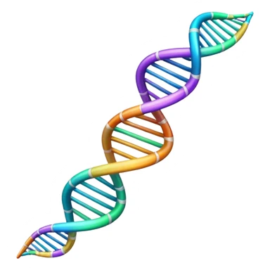 Have fun with a DNA helix sticker