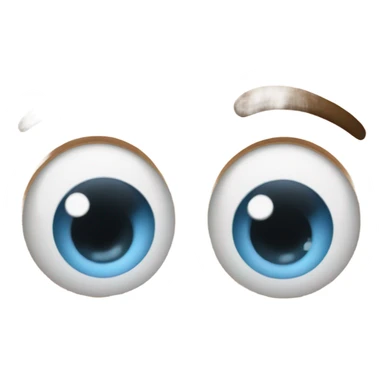 rolling eyes with tongue out  sticker