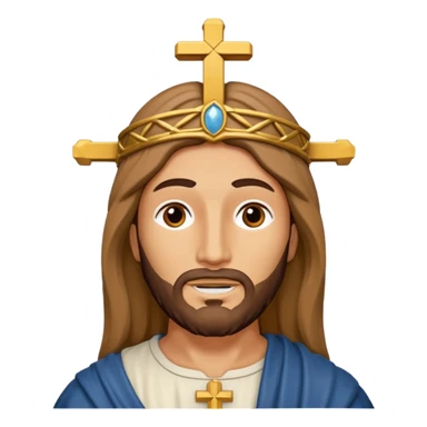 Cristo de la concordia todos blanco  sticker