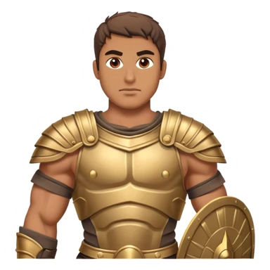 greek warrior sticker