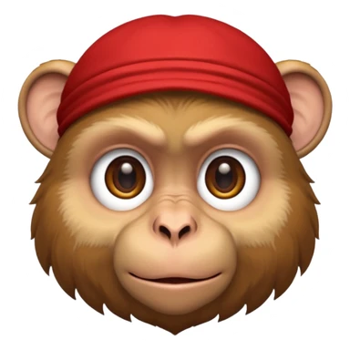 Macaque sticker