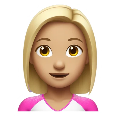 Gymnastics girl  sticker