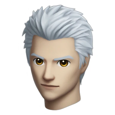 Vergil Sparda from Devil May Cry  5 sticker