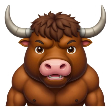 bull had sticker