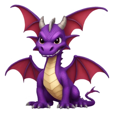 Cynder the Dragon sticker