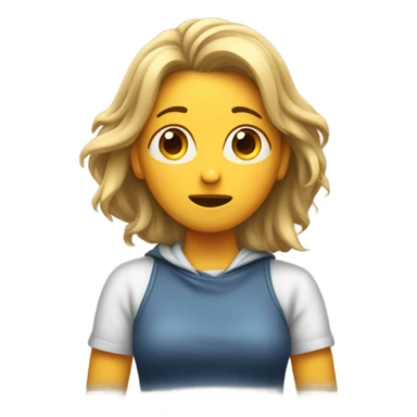 Girl that lags  sticker