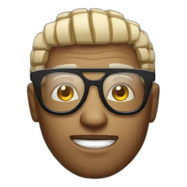 Lunettes gangsta sticker