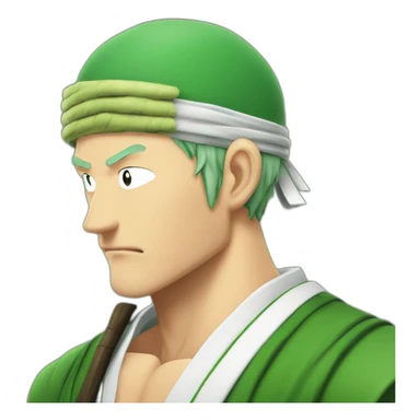 Zoro avec de la biere sticker