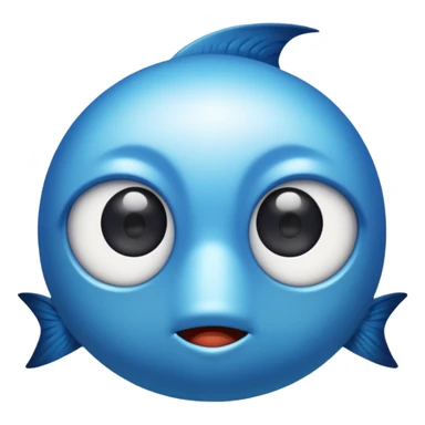 blue sky with dark clouds, fish eye lens effect sticker