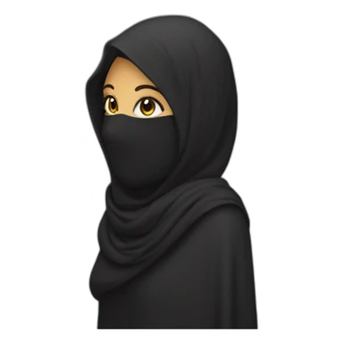 Niqabi sticker