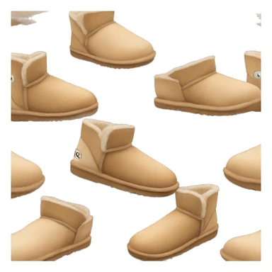 Ugg slipers sticker