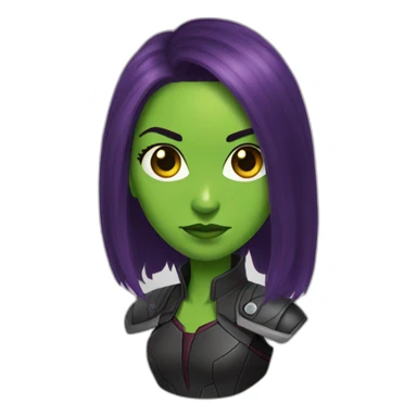 gamora sticker