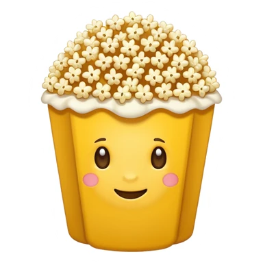 Popcorn sticker