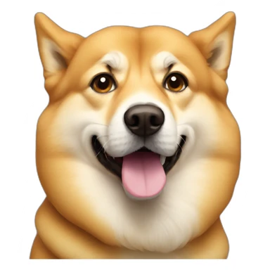 deepfried doge sticker