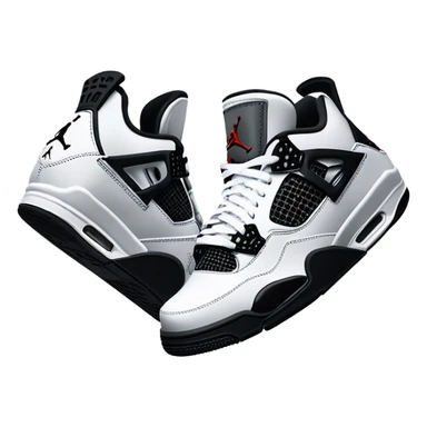Nike jordan 4 retro sticker
