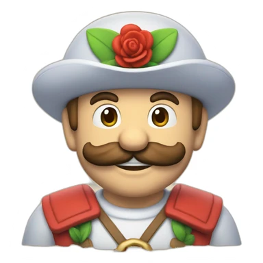 Fleur prodige mario sticker