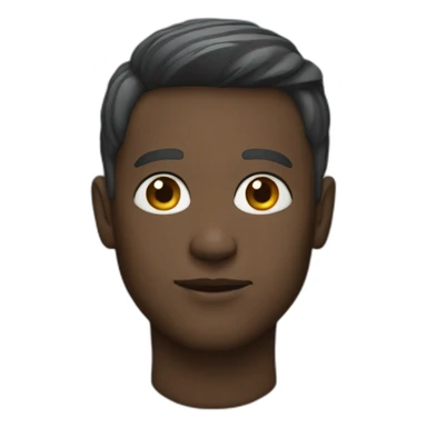 person created by ai sticker