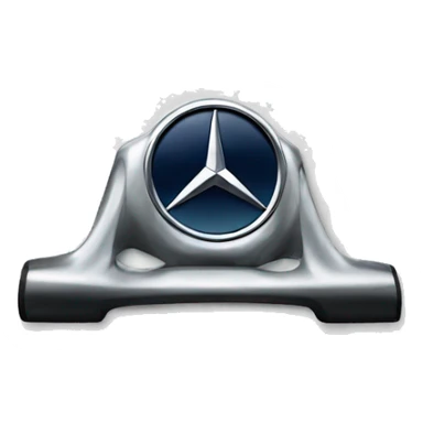 Mercedes benz logo sticker