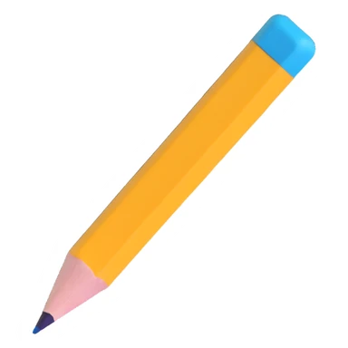a pencil eraser sticker